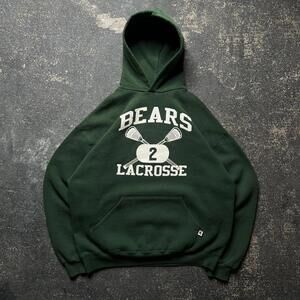 Russell Athletic Green Bears Lacrosse Hoodie